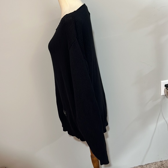 The People Vs. black sweater sz M - Picture 6 of 14